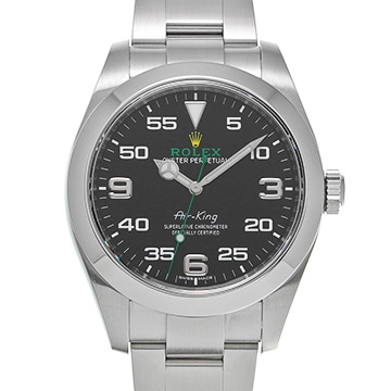 ロレックス エアキング 116900 ブラック メンズ 時計 【中古】【wristwatch】