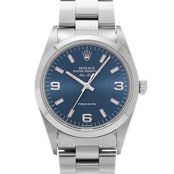 ロレックス エアキング 14000 ブルー メンズ 時計 【中古】【wristwatch】