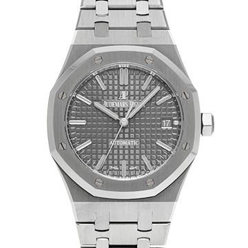 オーデマ ピゲ ロイヤルオーク 15450ST.OO.1256ST.02 ルテニウムグレー メンズ 時計 【中古】【wristwatch】