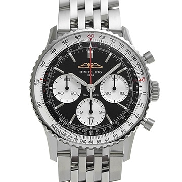 ブライトリング ナビタイマー1 B01 クロノグラフ 41 AB0139211B1A1 ブラック/シルバー メンズ 時計 【中古】【wristwatch】
