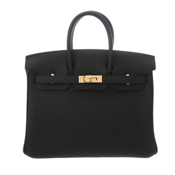 エルメス バーキン 25 ブラック トゴ レディース バッグ 【未使用】【bag】