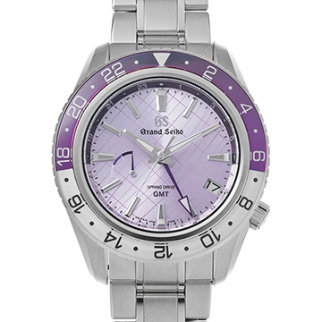 グランドセイコー スプリングドライブGMT  SBGE313 パープル メンズ 時計 【新品】【wristwatch】