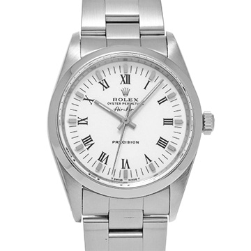 ロレックス エアキング 14000 ホワイト メンズ 時計 【中古】【wristwatch】