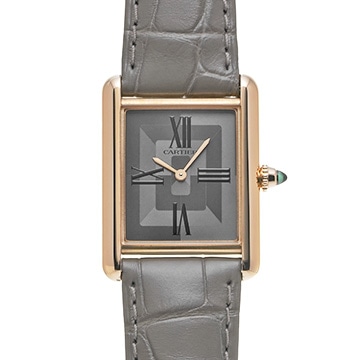 カルティエ タンク ルイ カルティエ LM WGTA0092 グレー レディース 時計 【中古】【wristwatch】