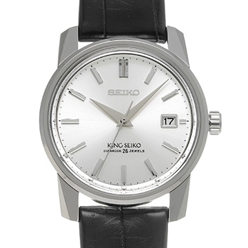 セイコー キングセイコー セイコー創業140th KSK 復刻デザイン SDKA001 シルバー メンズ 時計 【中古】【wristwatch】