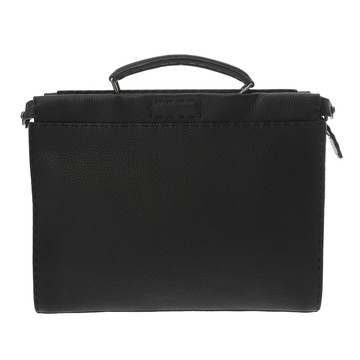 フェンディ ピーカブーフィット ブラック 7VA406-A0KS-179-10429 カーフレザー メンズ バッグ 【中古】【bag】