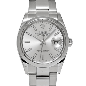 ロレックス デイトジャスト 36 126200 シルバー メンズ 時計 【中古】【wristwatch】