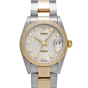 ロレックス デイトジャスト 78273G シルバーコンピュータ/ダイヤモンド ユニセックス 時計 【中古】【wristwatch】