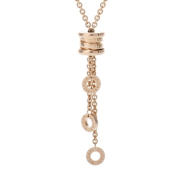 ブルガリ B-ZERO1 エレメント ネックレス ゴールド K18イエローゴールド YG レディース ジュエリー 【中古】【jewelry】