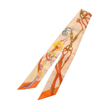 エルメス ツイリー BRIDES DE GALA APPLIQUE マルチカラー シルク100％ レディース 【中古】【other】