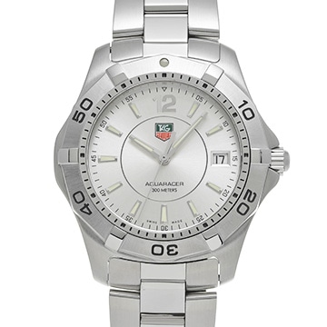 タグ ホイヤー アクアレーサー WAF1112.BA0801 シルバー メンズ 時計 【中古】【wristwatch】