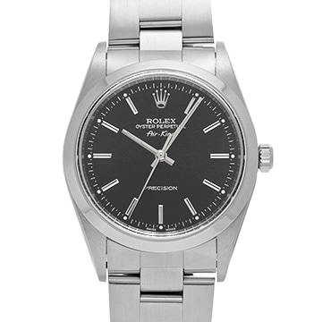 ロレックス エアキング 14000 ブラック メンズ 時計 【中古】【wristwatch】