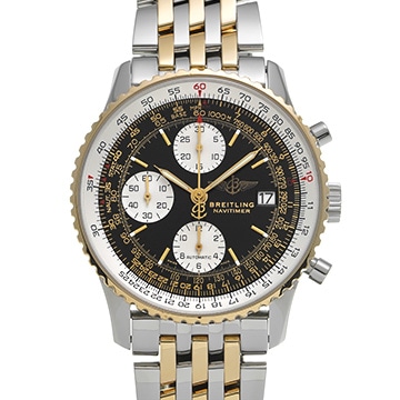 ブライトリング オールドナビタイマー D142B04NPO ブラック/シルバー メンズ 時計 【中古】【wristwatch】