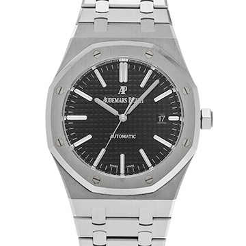 オーデマ ピゲ ロイヤルオーク オートマティック 15400ST.OO.1220ST.01 ブラック メンズ 時計 【中古】【wristwatch】