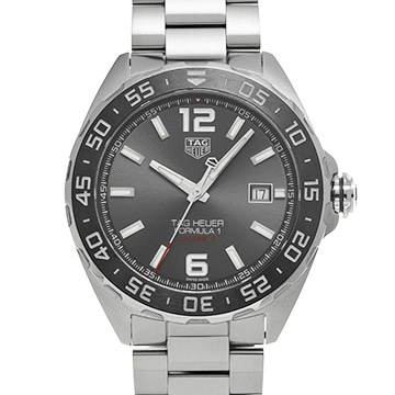 タグ ホイヤー フォーミュラ1 キャリバー5 WAZ2011.BA0842 グレー メンズ 時計 【中古】【wristwatch】