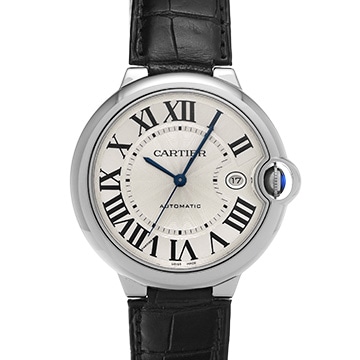 カルティエ バロンブルー W69016Z4 シルバー メンズ 時計 【中古】【wristwatch】