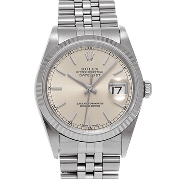 ロレックス デイトジャスト 16234 シルバー メンズ 時計 【中古】【wristwatch】
