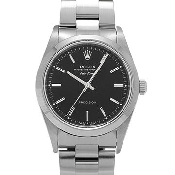 ロレックス エアキング 14000M ブラック メンズ 時計 【中古】【wristwatch】