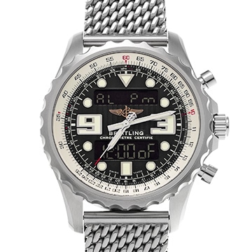 ブライトリング クロノスペース A785B26ACA ブラック メンズ 時計 【中古】【wristwatch】