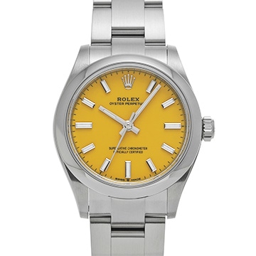 ロレックス オイスターパーペチュアル 31 277200 イエロー ユニセックス 時計 【中古】【wristwatch】