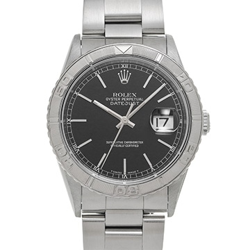 ロレックス デイトジャスト サンダーバード 16264 ブラック メンズ 時計 【中古】【wristwatch】