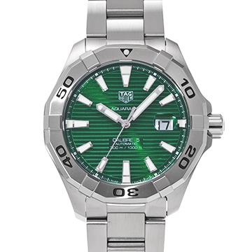 タグ ホイヤー アクアレーサー キャリバー5 WAY2015.BA0927 グリーン メンズ 時計 【中古】【wristwatch】