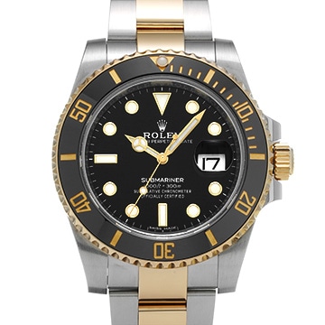 ロレックス サブマリーナ デイト 116613LN ブラック メンズ 時計 【中古】【wristwatch】