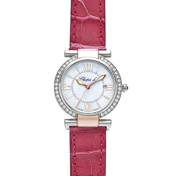 ショパール インペリアーレ 388541-6004 ホワイトシェル レディース 時計 【中古】【wristwatch】