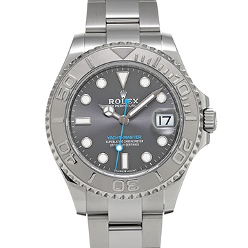 ロレックス ヨットマスター 37 ダークロジウム 268622 スレートグレー ユニセックス 時計 【中古】【wristwatch】