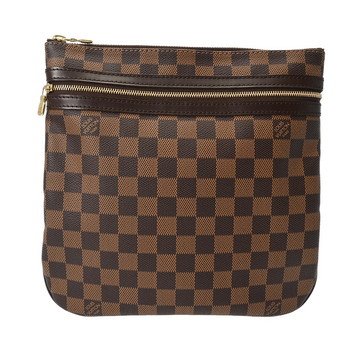ルイ ヴィトン ダミエ ポシェットボスフォール ブラウン N51111 ダミエキャンバス レディース バッグ 【中古】【bag】