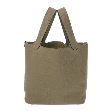 エルメス ピコタン ロック PM セージ トリヨンクレマンス レディース バッグ 【中古】【bag】