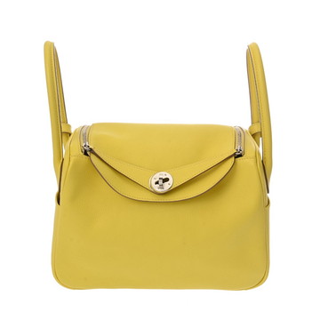 エルメス リンディ 26 ジョーヌシトロン エヴァーカラー レディース バッグ 【中古】【bag】