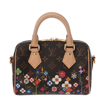 ルイ ヴィトン モノグラム LV×TM スピーディ バンドリエール 20 2WAY ブラウン M14175 モノグラムキャンバス レディース バッグ 【中古】【bag】