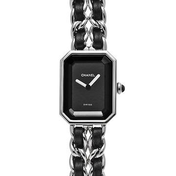 シャネル プルミエール M H0451 ブラック レディース 時計 【中古】【wristwatch】