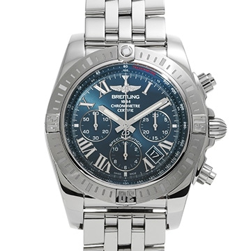ブライトリング クロノマット JSP 日本限定 AB0115111C2A1 ブルー メンズ 時計 【中古】【wristwatch】