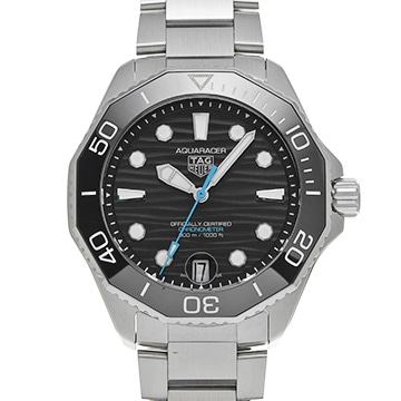 タグ ホイヤー アクアレーサー プロフェッショナル300 WBP5110.BA0013 ブラック メンズ 時計 【中古】【wristwatch】