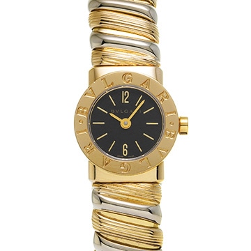 ブルガリ ブルガリブルガリ トゥボガス BB192T ブラック レディース 時計 【中古】【wristwatch】