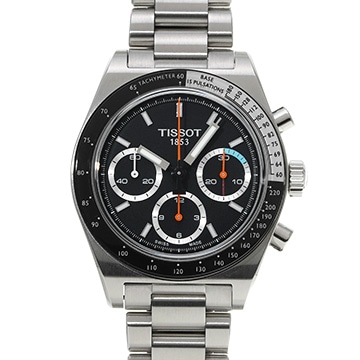 ティソ PR516 クロノグラフ メカニカル T149.459.21.051.00 ブラック メンズ 時計 【中古】【wristwatch】