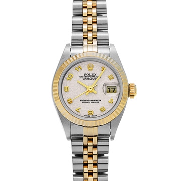 ロレックス デイトジャスト 79173 アイボリーコンピュータ レディース 時計 【中古】【wristwatch】