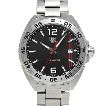 タグ ホイヤー フォーミュラ1 クォーツ WAZ1116.BA0875 ブラック メンズ 時計 【中古】【wristwatch】