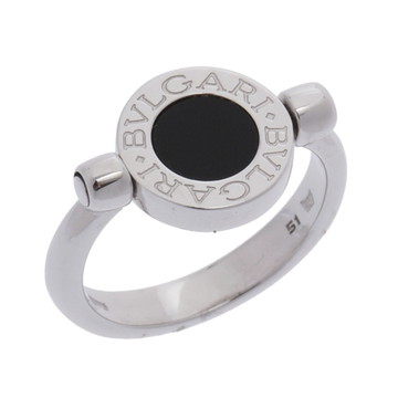 ブルガリ ブルガリブルガリ フリップ リング #51 シルバー K18ホワイトゴールド WG レディース ジュエリー 【中古】【jewelry】