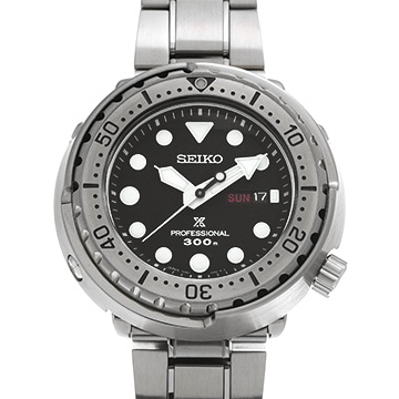 セイコー プロスペックス  マリーンマスター プロフェッショナル SBBN049 ブラック メンズ 時計 【中古】【wristwatch】