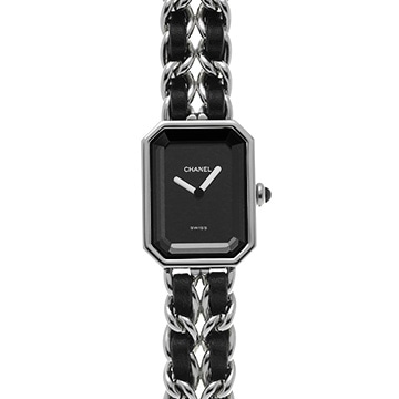 シャネル プルミエール M H0451 ブラック レディース 時計 【中古】【wristwatch】