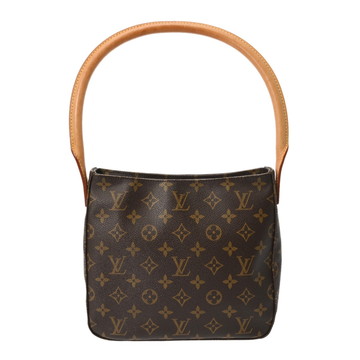 ルイ ヴィトン モノグラム ルーピング MM ブラウン M51146 モノグラムキャンバス レディース バッグ 【中古】【bag】