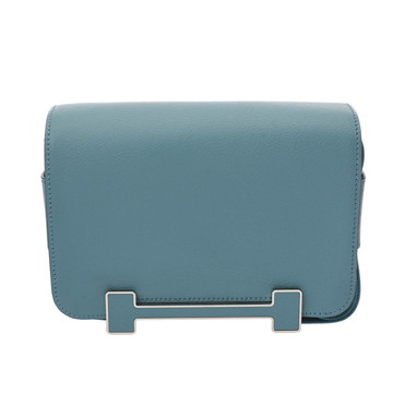 エルメス ゲタ ニューブルージーン シェーブル レディース バッグ 【中古】【bag】