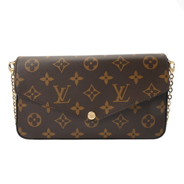 ルイ ヴィトン モノグラム ポシェットフェリシー フューシャ モノグラムキャンバス レディース バッグ 【中古】【bag】