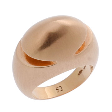 ブルガリ カボションリング #52 ゴールド K18ピンクゴールド PG レディース ジュエリー 【中古】【jewelry】
