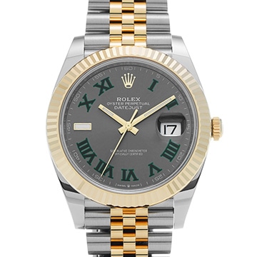 ロレックス デイトジャスト 41 126333 シャンパン/ダイヤモンド メンズ 時計 【新品】【wristwatch】