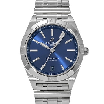 ブライトリング クロノマット オートマチック 36 A10380101C1A1 ブルー メンズ 時計 【中古】【wristwatch】