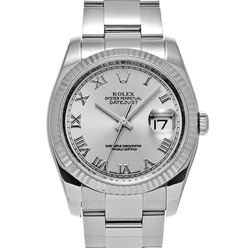 ロレックス デイトジャスト 116234 シルバー メンズ 時計 【中古】【wristwatch】